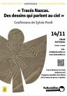 Affiche Tracés Nazcas Conférence Sylvia Pardi